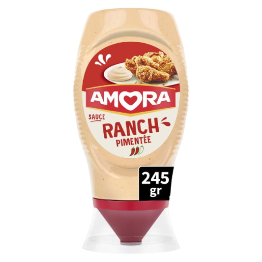 AMORA Sauce Ranch Pimentée 245g