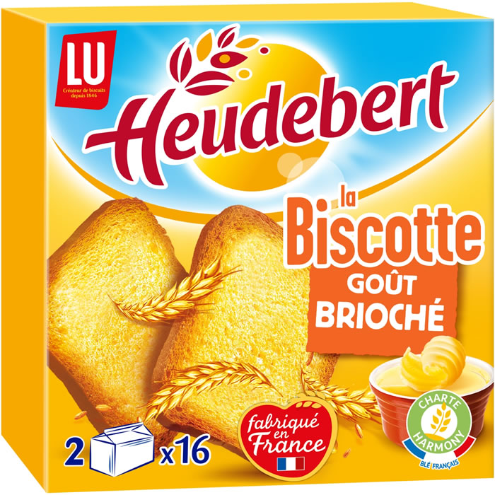 HEUDEBERT Brioche-Style Toasts 290g
