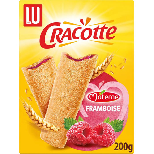 LU Cracotte – Cereal Sticks Filled with Raspberry 200g