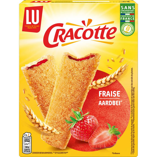 LU Cracotte – Cereal Sticks Filled with Strawberry 12 sticks – 200g