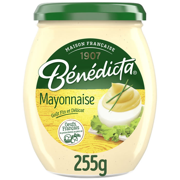 BÉNÉDICTA Mayonnaise 255g