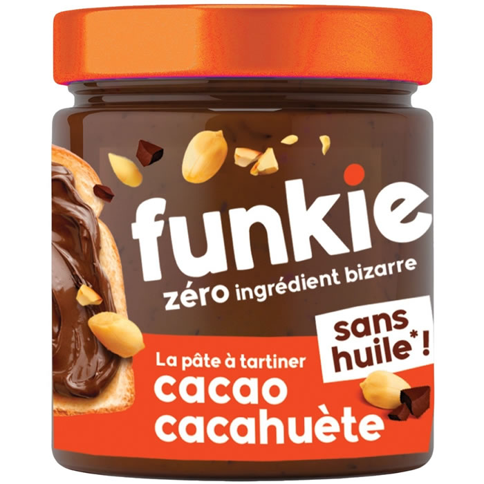 FUNKIE Organic Cocoa & Peanut Spread 200g