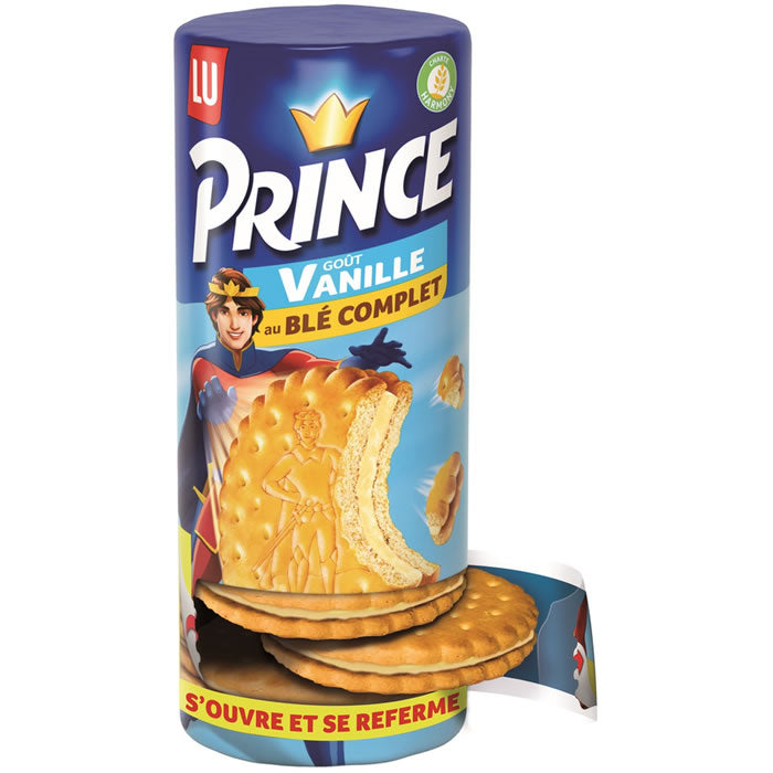 LU Prince – Whole Wheat Biscuits Filled with Vanilla 300g