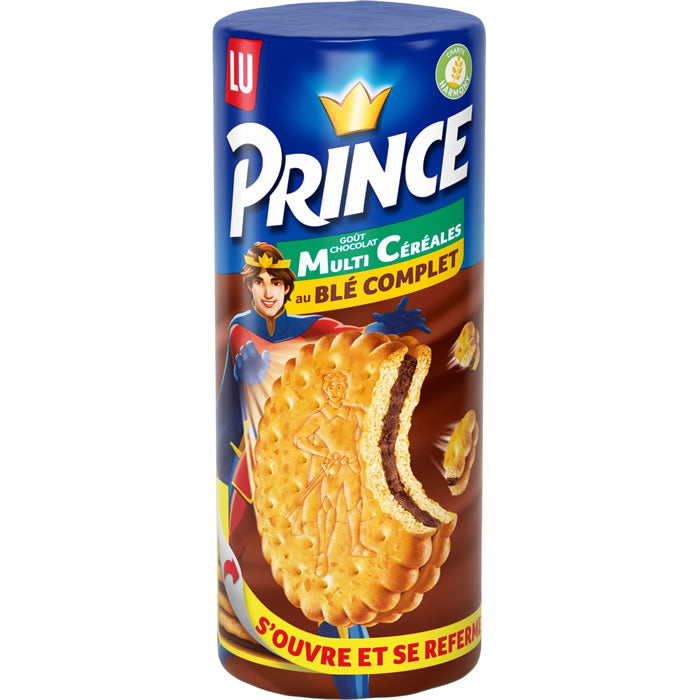 LU Prince – Multigrain Whole Wheat Biscuits Filled with Chocolate 293g