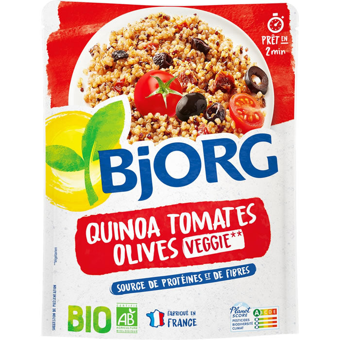 BJORG Organic Microwave Tomato & Olive Quinoa 250 g