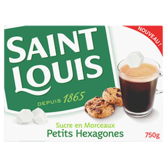 SAINT LOUIS Sugar Cubes – Small Hexagons 750g
