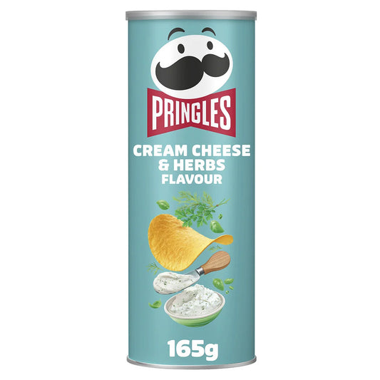 PRINGLES Chips Tuiles saveur fromage crémeux et herbes 175g