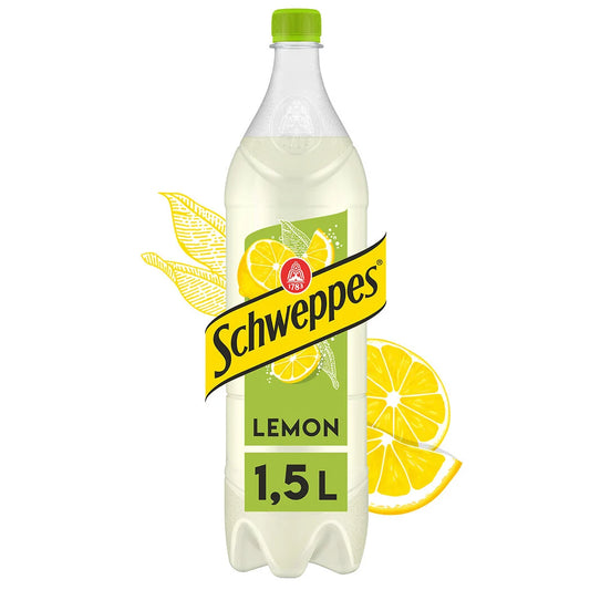 SCHWEPPES Boisson gazeuse saveur Citron 1.5L