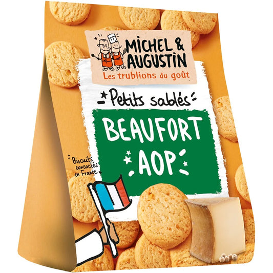 MICHEL ET AUGUSTIN Savory Shortbread with Beaufort AOP Cheese 100g