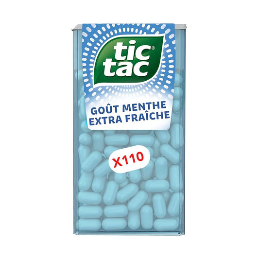 TIC TAC Pastilles menthe extra-fraîche x110