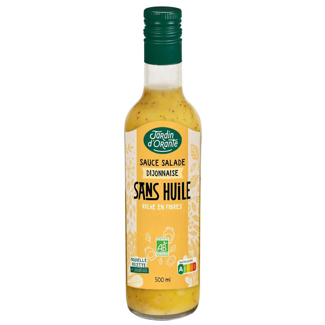 JARDIN d'ORANTE Organic Oil-Free Dijon Salad Dressing 500ml