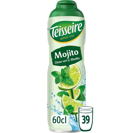 TEISSEIRE Sirop Mojito citron vert et menthe 60cl