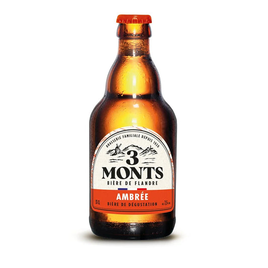 3 MONTS Bière ambrée 7,5° 330ml