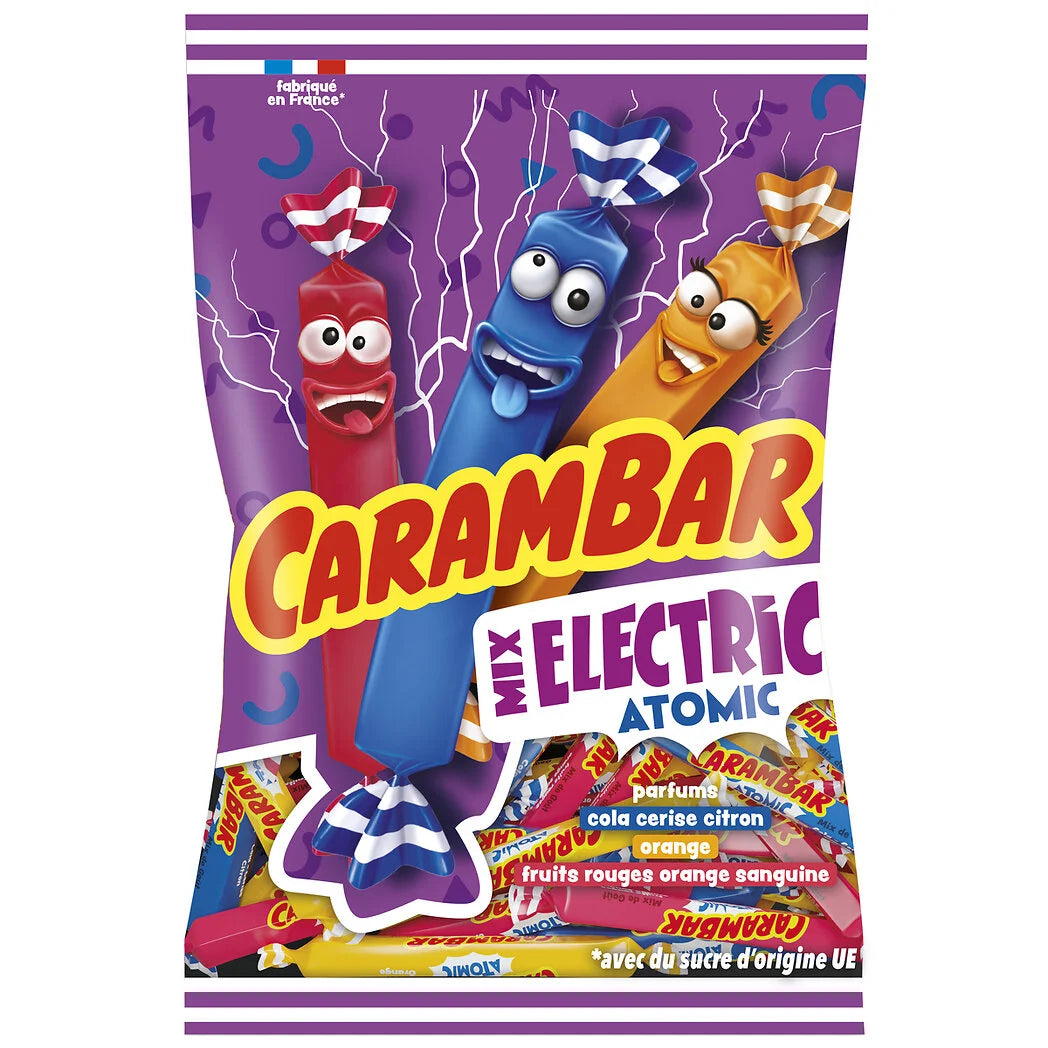 CARAMBAR Bonbons mix Electric Atomic 380g