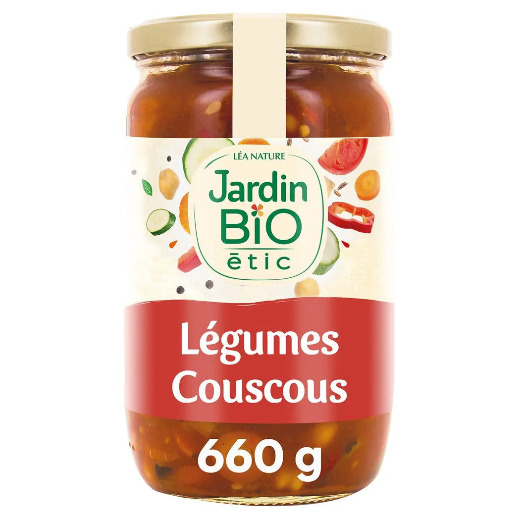 JARDIN BIO Organic Couscous & Oriental Vegetables 660g