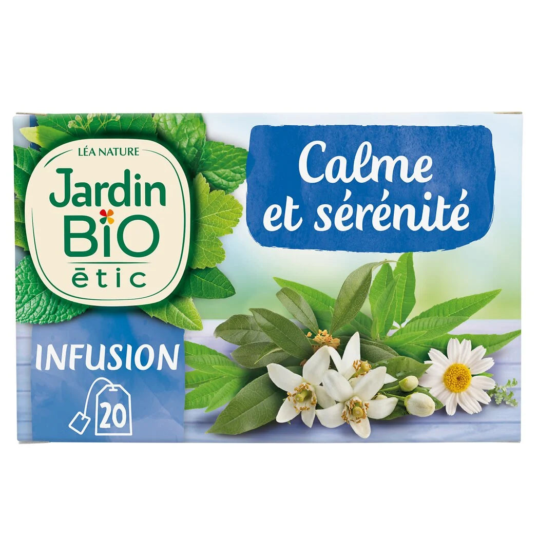 JARDIN BIO Organic Calm & Serenity Orange Blossom Tea