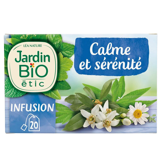 JARDIN BIO Organic Calm & Serenity Orange Blossom Tea