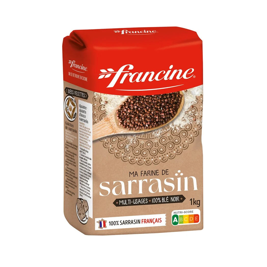 FRANCINE Buckwheat Flour (Sarrasin) 1kg