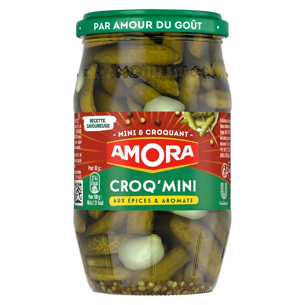 AMORA Cornichons Mini 270g
