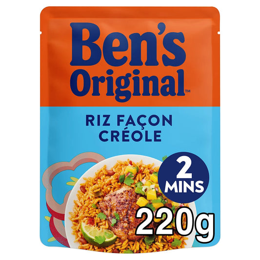 BEN'S ORIGINAL Riz façon créole 220g