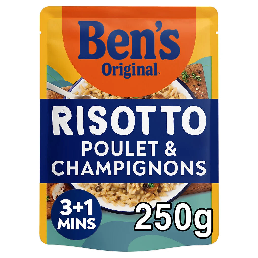 BEN'S ORIGINAL Risotto poulet & champignons 250g