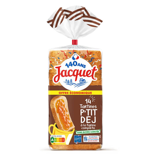 JACQUET Tartine P'tit Déj complet x14 - 410g*