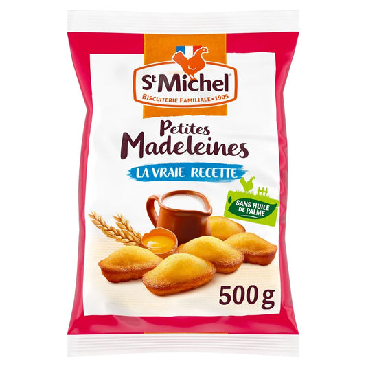 STMICHEL Petites madeleines natures 500g*
