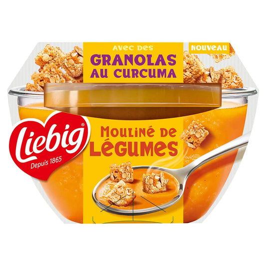LIEBIG Mouliné de légumes et granolas au curcuma 320g