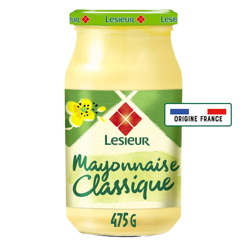 LESIEUR Mayonnaise classique à l'huile de colza origine France 475g