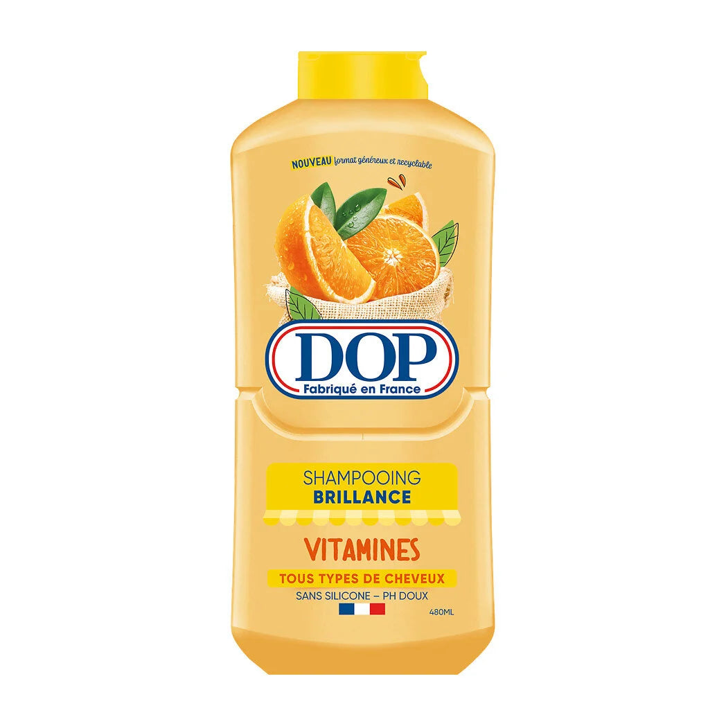 DOP Shine Shampoo for All Hair Types – Gentle pH 480ml