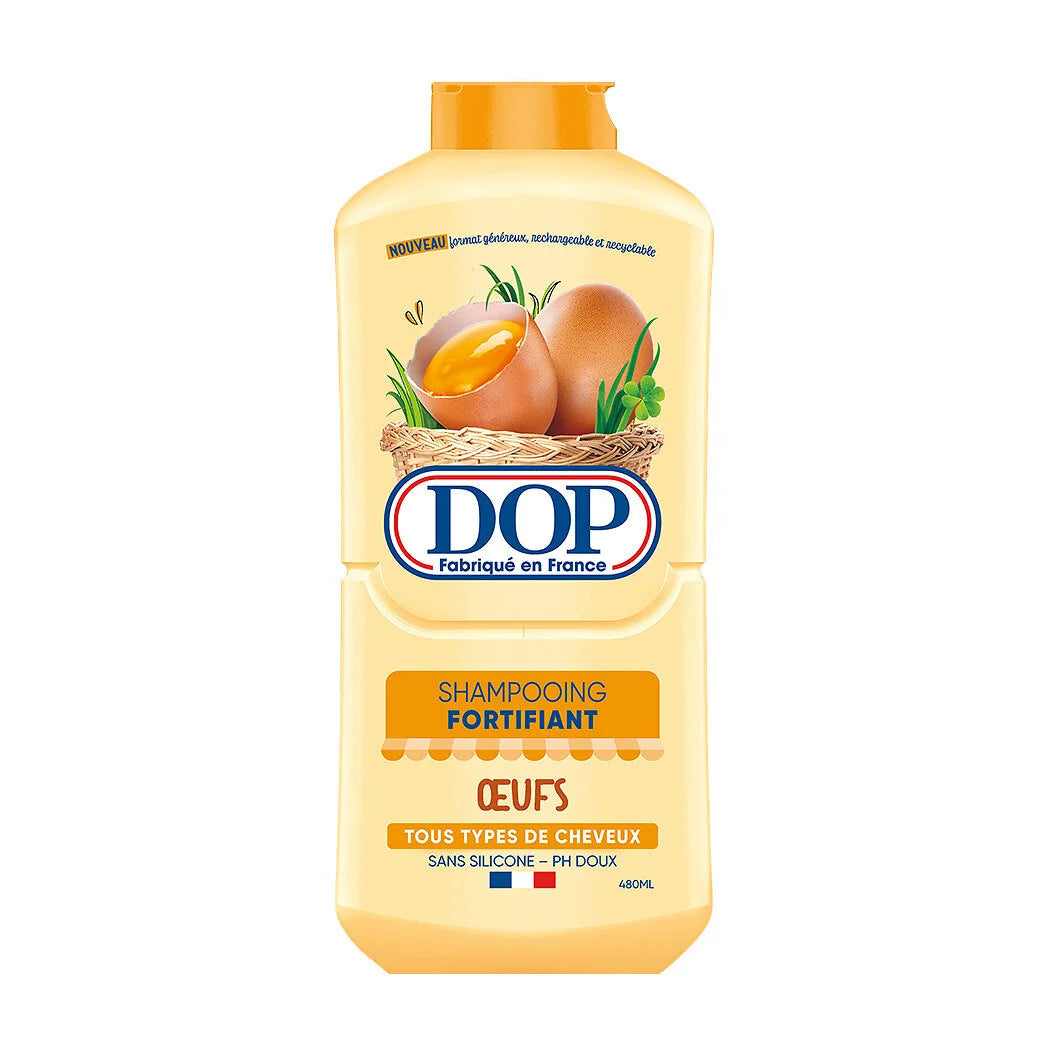 DOP Strengthening Shampoo with Eggs for All Hair Types 480ml
