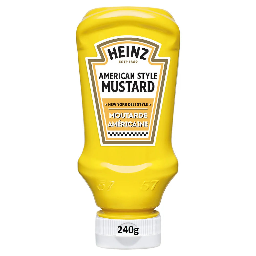 HEINZ Yellow moutarde classique 240g