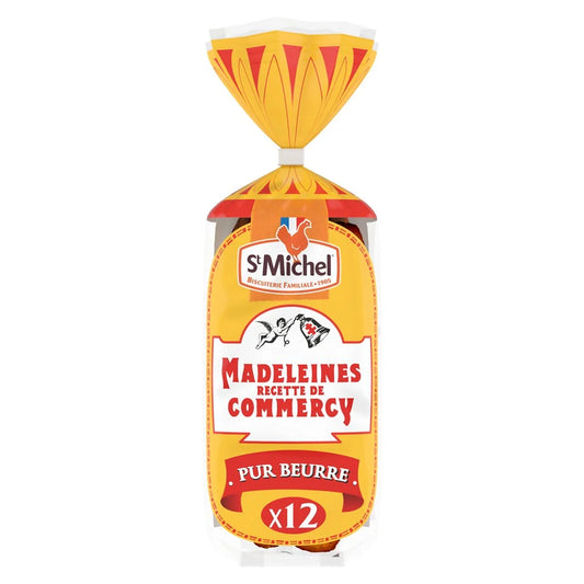 ST MICHEL Madeleine recette de Commercy 300g