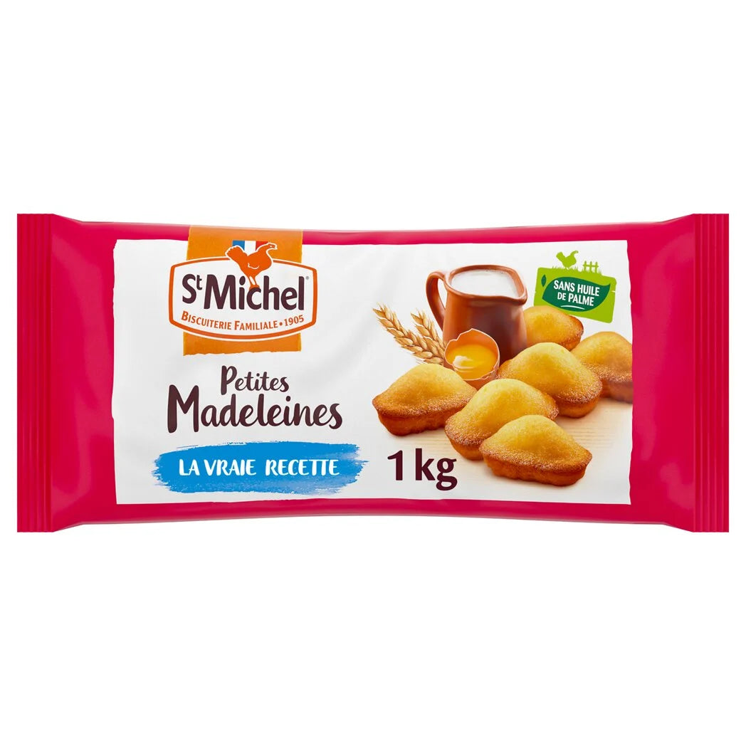St Michel Petites madeleines natures 1kg*
