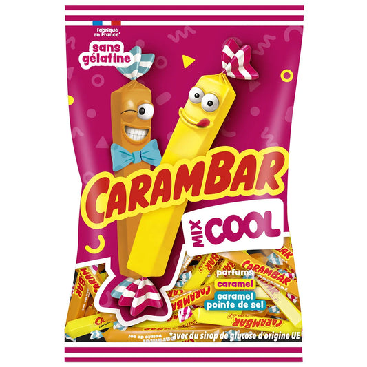 CARAMBAR Bonbons CaraCool Karamell oder Karamell mit Salzspitze 380g