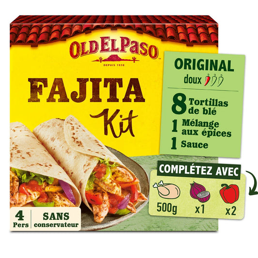 OLD EL PASO Mild Original Fajita Kit 500g