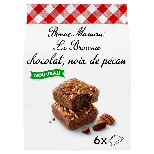 BONNE MAMAN Brownie chocolat noix de pécan 210g