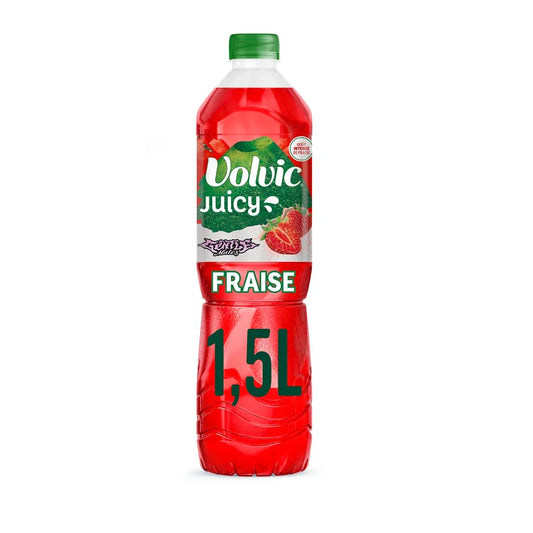 VOLVIC Eau aromatisée fraise Juicy 1.5L