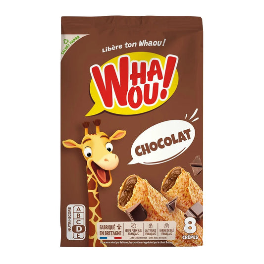 WHAOU! Crêpes mit Schokoladenfüllung 256g (8 Crêpes)*