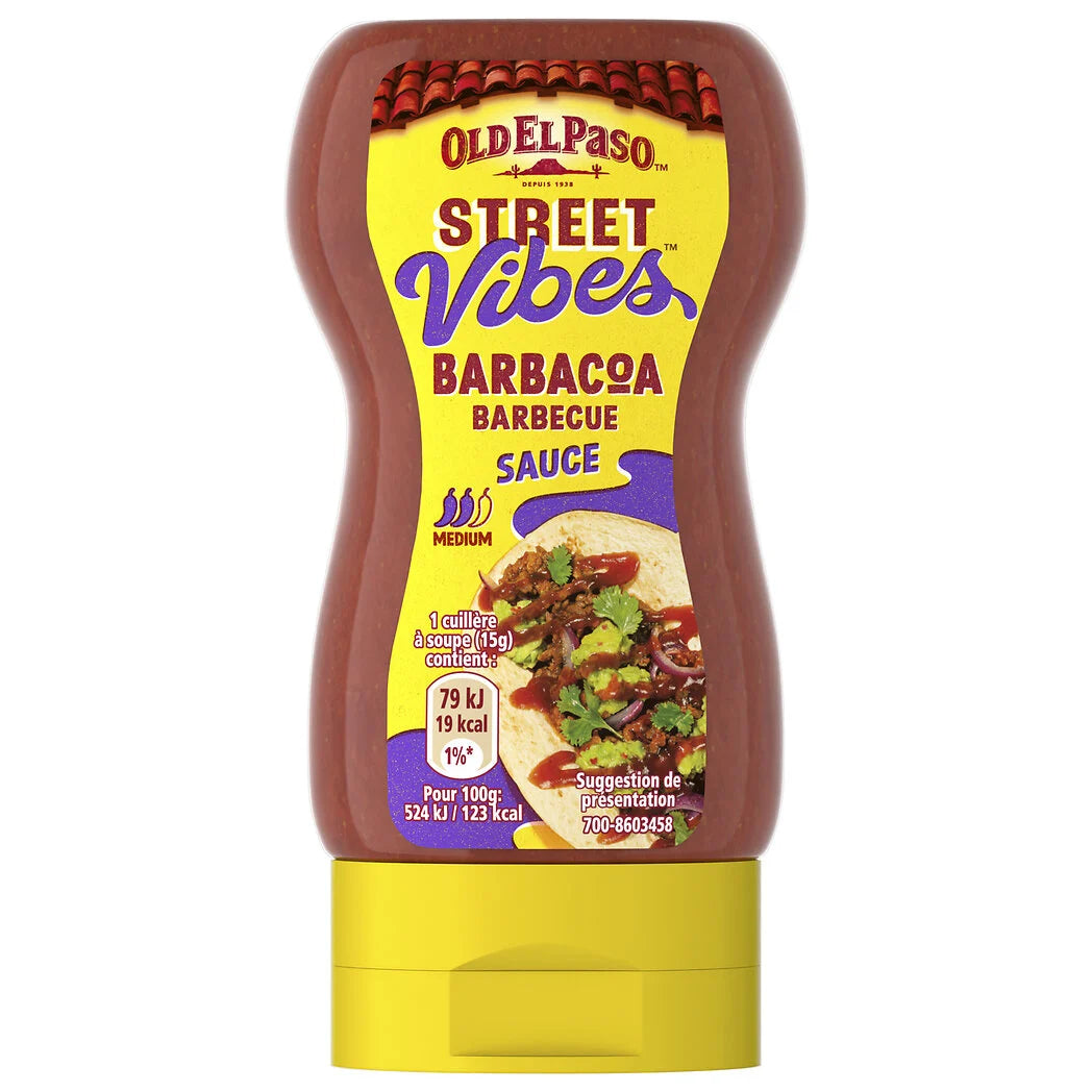 OLD EL PASO Street Vibes Medium Barbacoa Sauce 263g