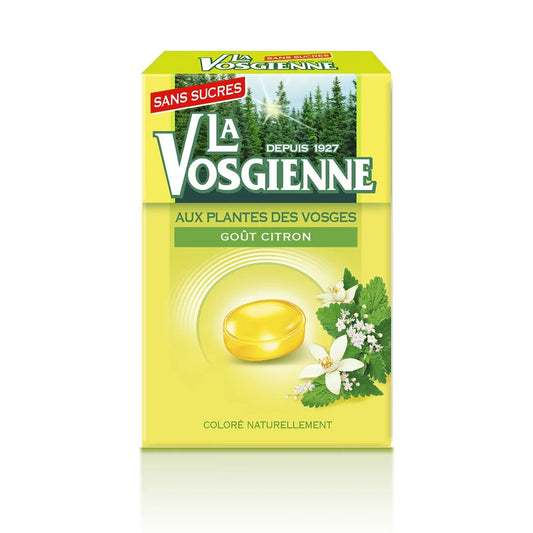 LA VOSGIENNE Sugar-Free Lemon Pastilles Candy 45g