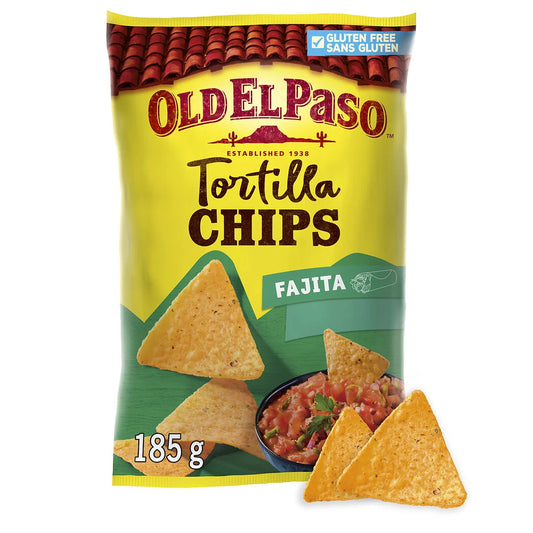 OLD EL PASO Fajita Tortilla Chips 185g