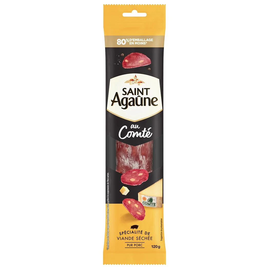 SAINT AGAUNE Sausage with Comté 120g