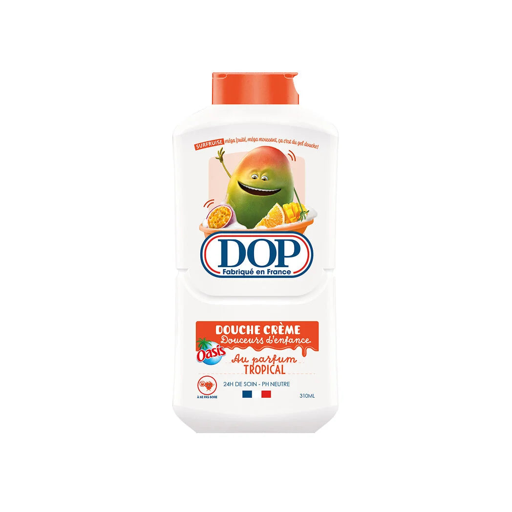 DOP Gel douche crème Douceurs d'enfance parfum Tropical Oasis 310ml
