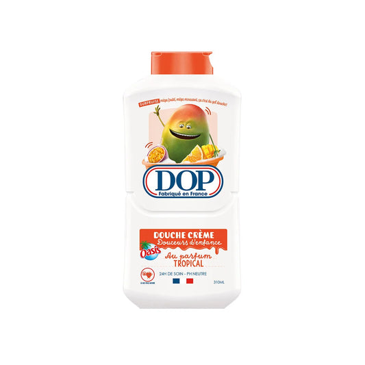 DOP Gel douche crème Douceurs d'enfance parfum Tropical Oasis 310ml