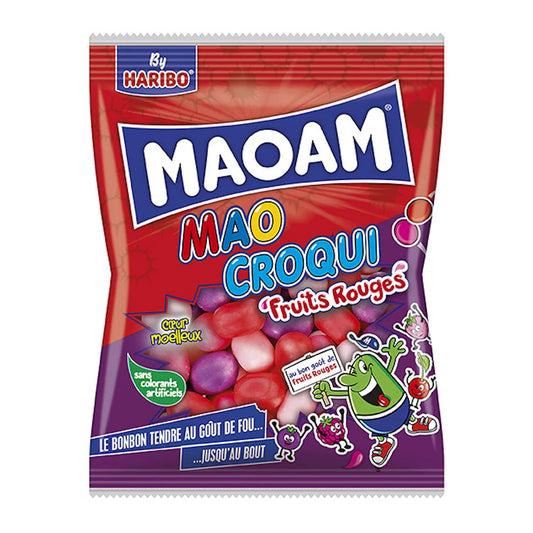 HARIBO Confiserie pâte à mâcher dragéifiée fruits rouges 200g