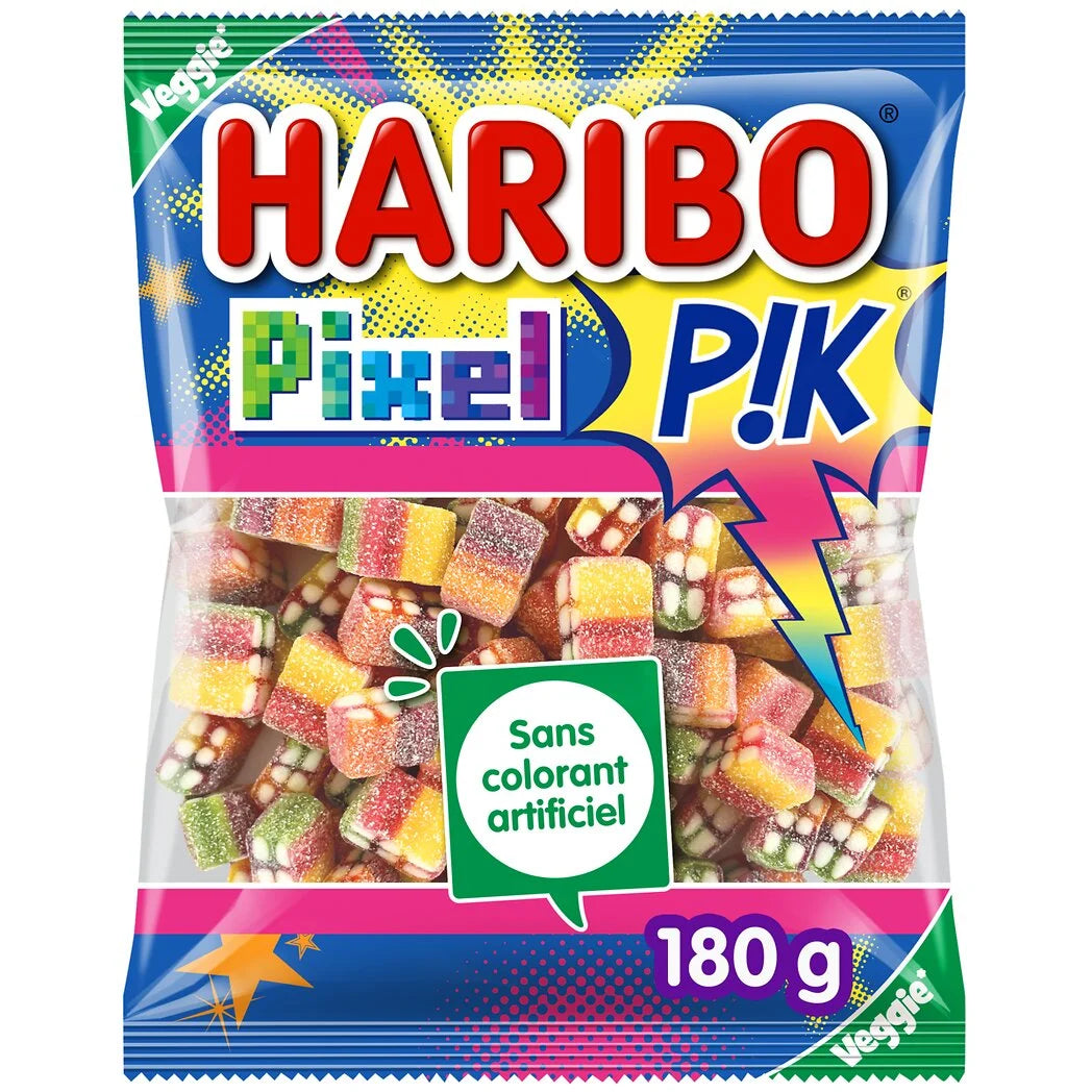 HARIBO Bonbons pixel pik 180g