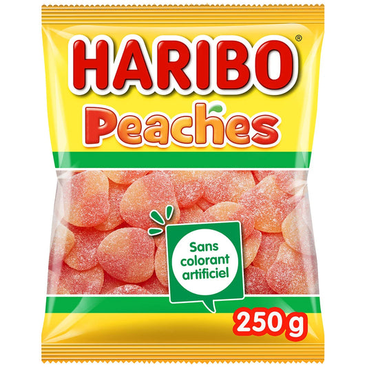 HARIBO Bonbons peaches 250g