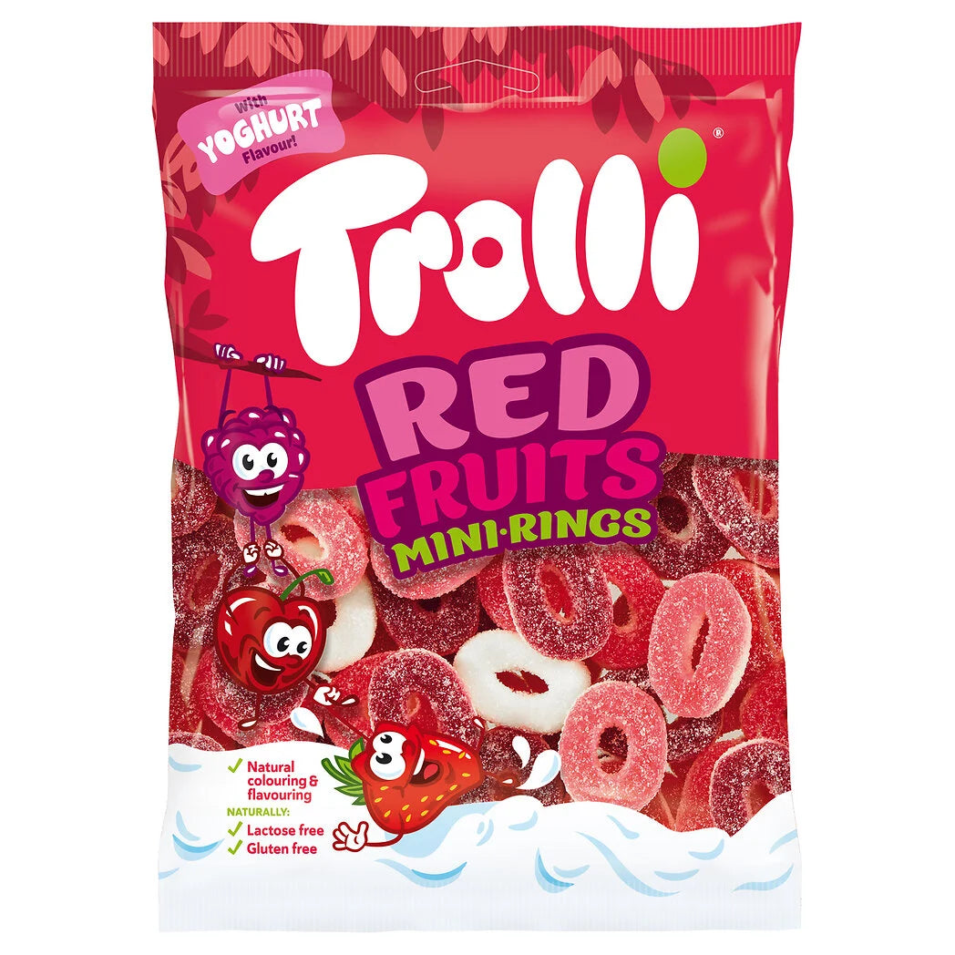 TROLLI Bonbons goût fruits 200g
