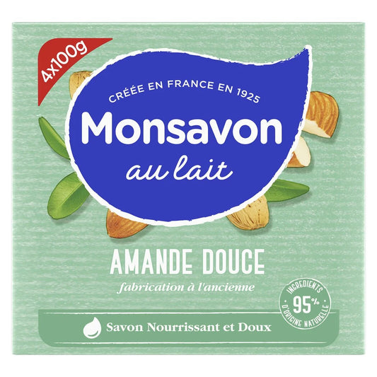 MONSAVON Sweet Almond Soap 100g